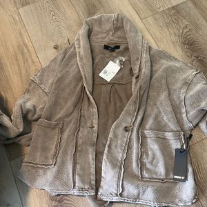 NWT Forever 21 mocha jacket